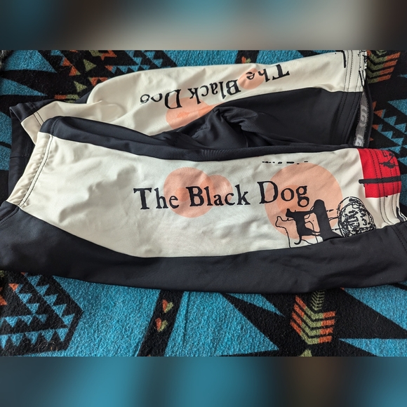 The Black Dog padded Cycling Biking shorts - Picture 9 of 9